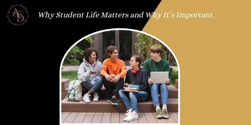 Picture showing student life.